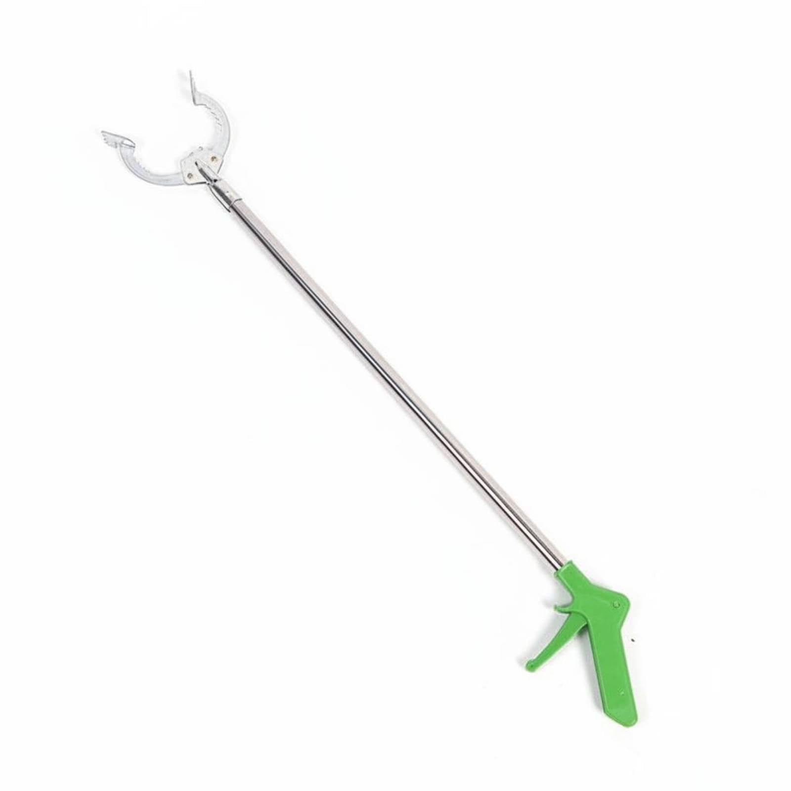 trash grabber portable long-handled trash picker labor-saving doublejaw litter picker for workers, cleaners, street cleanup, outdoor, garden iron head|home & garden| yard, garden & outdoo