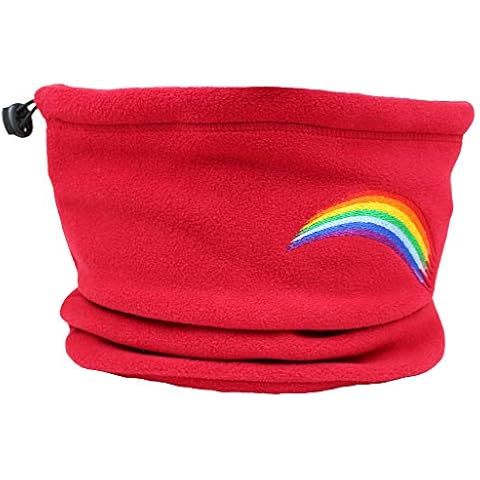 TeddyTs Rainbow Toggle Snood Beanie Hat Cover
