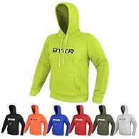 SUPERIOR IMPACT PROTECTION: BYKR unisex motorcycle armored hoodie is equipped with CE armor inserts on shoulders (2), elbows (2), and back (1), ensuring maximum protection against impacts and abrasions. Ride confidently knowing you're fully protected...