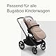 Bugaboo Ganzjahres Fußsack, unverzichtbares Kinderwagen-Zubehör für jede Jahreszeit, wasserdichter und atmungsaktiver Fußwärmer, Desert Taupe