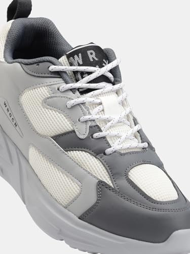 Image of WROGN Men's Athleisure Lace-up Chunky Sneakers