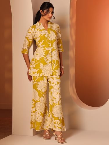 Image of Libas Printed Rayon Co-ord Set
