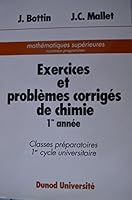 Exercices et problèmes corrigés de chimie 2040169032 Book Cover