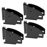 RNXRZANK 4 supporti in legno fai da te per scaffalature per magazzini