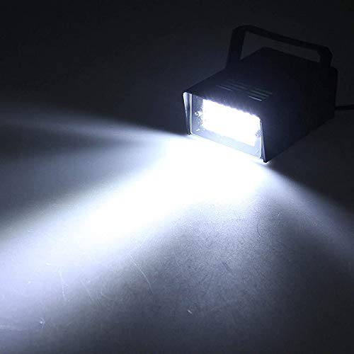 Stroboscopes de soirée compacts 32 LED pour réveiller vos fêtes à la maison