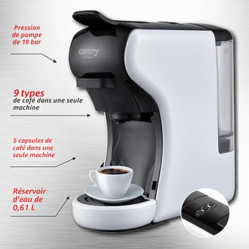 Machine à café Camry CR 4414 19 bar Neuf - vue 6