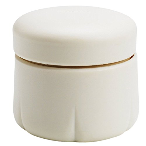 Chef'n Twist'n Peel Garlic Peeler, Meringue, 1 EA -