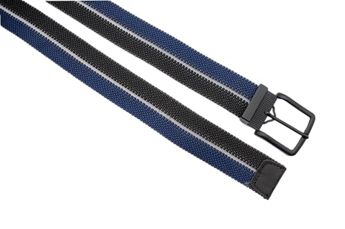 Cinto Masculino Elástico Dupla Face Premium Design Sem Furos Fivela Removível Casual Esportivo 44110
