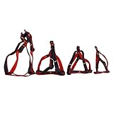Typ: Geschirre GHDLSJER Einstellbare Jean Hundeleine Harness Set Hund Katze Outdoor Training Walking Leine Haustier Hund Welpen Kragen Zufällige Farbe Only Harness Width 2.0cm