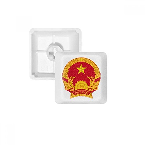 Keycaps PBT Vietnam emblème pour clavier mécanique haute qualité