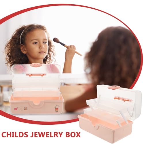 Caja de organización infantil para accesorios de pelo en el cuarto 8