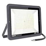 💡【Super Brillante】--Focos LED exterior adopta un chip de alta calidad, que pueden ahorrar más del 85% de las facturas de electricidad que las lámparas halógenas. Para proporcionar una protección anti-deslumbramiento efectiva valores bajos de UGR para garantizar luz brillante no lastimar.