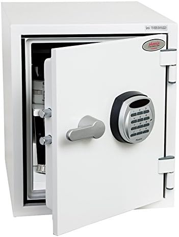 Phoenix Safe Company  FS1282E Titan Fire & Security Safe - Electronic Locking - Twin Locking Bolts - White Paint Finish - 25 Litre Capacity - 34kg