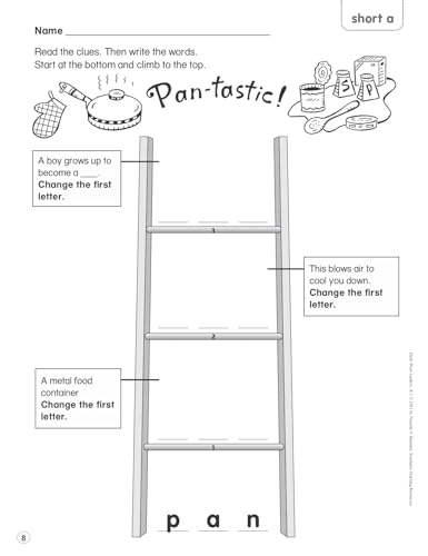 Daily Word Ladders, Grades K-1: 80+ Word Study Activities That Target Key Phonics Skills to Boost Yo