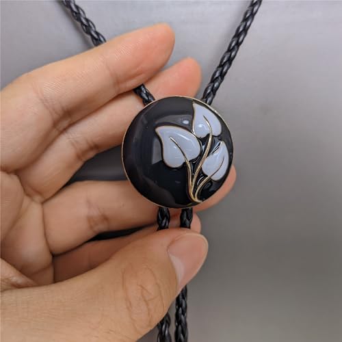 Image of Animal & Plant Bola Tie Bolo Tie Wedding Necklace for Men Women Groomsmen Western Cowboy Necktie
