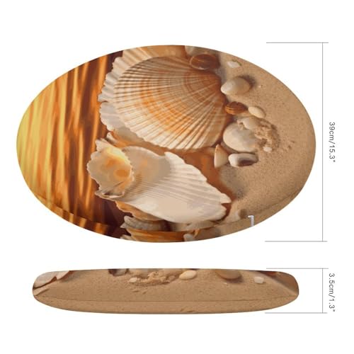 Coussin de sol de méditation rond 39cm en mousse à mémoire de forme
