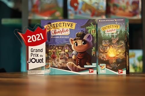 Jeu Classique Iello Détective Charlie – Jeu Coopératif d'Enquête 1 à 5 Joueurs - vue 10