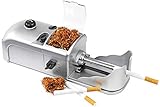 Silver Line - entubadora eléctrica | máquina eléctrica de entubado de Tabaco | entubadora eléctrica de Cigarrillos con tecnología de Espiral (Color: Plata)