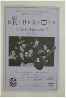 The Rembrandts Handbill Poster Denver