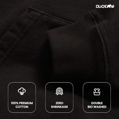 Image of DUDEME Ajith Racing Hoodie Black | New Motorsport Hoodies for Men & Women | Casual wear Cotton Hoodies