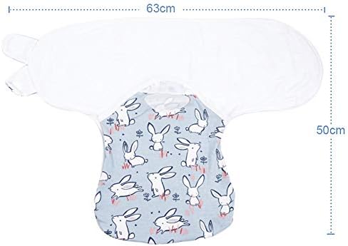 Lekebaby Baby Newborn Swaddle Wrap Blanket 0-3 Months Unisex, 100% Cotton, Pack of 2