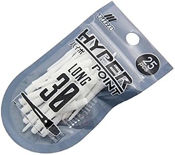 TIGA ティガ ハイパーポイント ハイポ ティップ ホワイト 30mm 25pcs