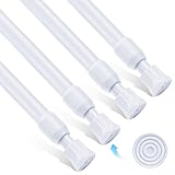 HOTUT Barra de Tensión Telescópica,4 Piezas Barra Extensible,40-70cm Barra de...