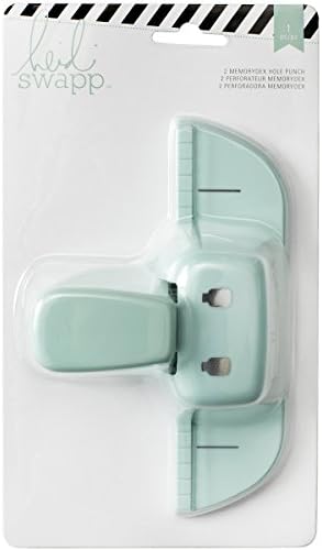 American Crafts Memorydex 2-Slot Hole Punch, White