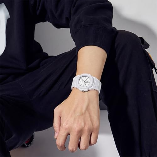 Image of OLEVS Mens Watches Analog Quartz Unisex Watches Square Resinous 3ATM Waterproof Day Date Sport Fashion Dress Wrist Watch