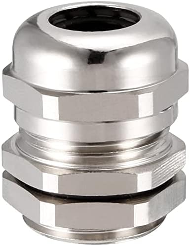 WMidNem M18 Cable Gland Metal Waterproof Connector Wire Glands Joints for 5mm-10mm Dia Range(Joints étanches de glandes de fil de connecteur en métal de glande de câble M18 pour la gamme de diamètre