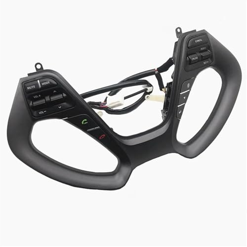 �J�[�A�N�Z�T���[ Compatible With Kia For Cerato For Classic 2017 For Rio 3 2014 2015 2016 �Ԃ̃X�e�A�����O�z�C�[�� �d�b �N���[�Y�R���g���[�� �{�^�� �X�C�b�` �X�y�A�{�^�� OE�F