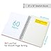 MEEDEN Papierblock mit gemischten Medien: 20,3 x 25,4 cm, 50,8 kg/165 g/m², Spiralbindung, gemischte Medien, Skizzenbuch mit DIY-Einband, 60 Blatt Kunst-Zeichenpapier, Skizzenblock für Künstler
