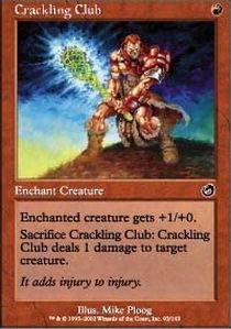 Magic: the Gathering - Crackling Club - Torment