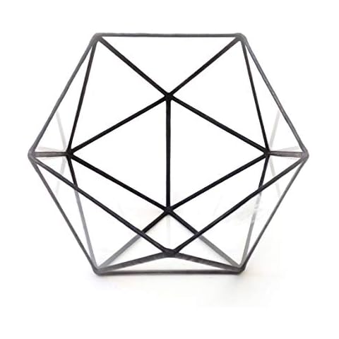 Lenka's Terrarium Geometric Glass Planter Cover
