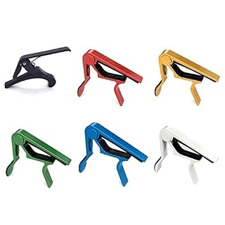 Alliage d’aluminium métal guitare Capo changement rapide pince clé acoustique classique guitare Capo réglage de la… - Les Beatles, Paul McCartney, John Lennon, RIngo Starr, George Harrison Alliage d'aluminium métal guitare Capo changement rapide pince clé acoustique classique guitare Capo réglage de la… – Image 3