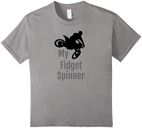 Kids Dirt Bike Fidget Spinner T-Shirt