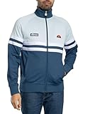 Ellesse Men's Rimini Track Jacket, Blue/Light Blue, XL