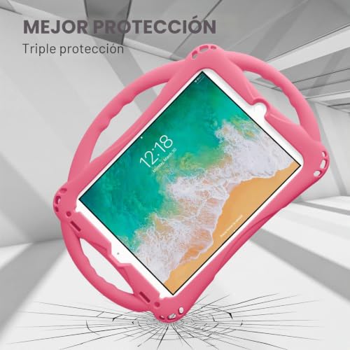Carcasa infantil iPad 9.7 antigolpes con silicona resistente TopEsct 5