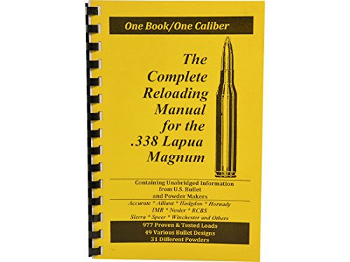 Loadbooks USA Complete Reloading Manual 338 Lapua .338 NEW