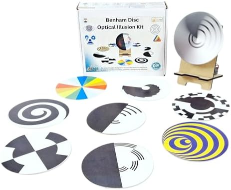 Buy StepsToDo Benham Disc Teaching Aid | Optical Illusion & Persistence ...
