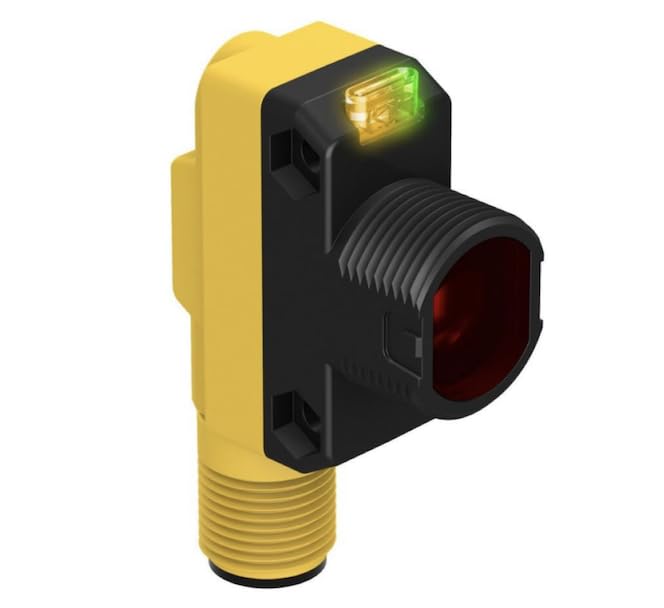 QS18EK6XLPCQ8, Photoelectric Sensors QS18 Series Clear Object Sensor; Range: 3000 mm; Input: 10-30 V dc; Output: 1 PNP/NPN with IO-Link Communication; 1 PNP; M12 Integral QD