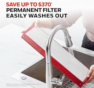 Honeywell AirGenius 5 HFD-320 Air Filter and Odour Reducer, Black, 1 Piece