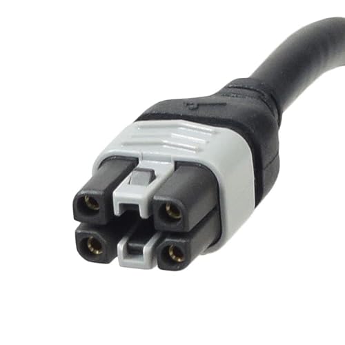 Vista 2 de AlveyTech Cable de bus dinámico de 3.3ft para sillas de alimentación Invacare con controladores SPJ Joystick