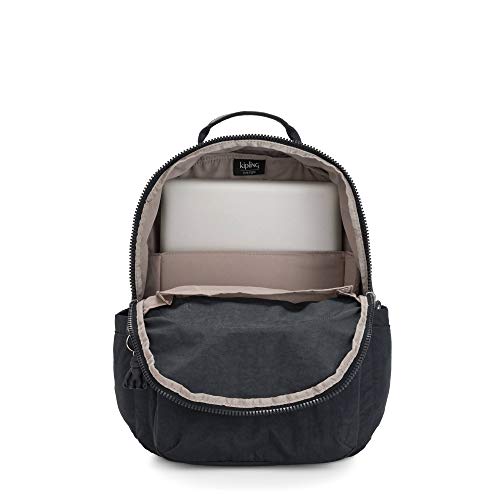 Image of Kipling Women's Seoul 15 inch Laptop Backpack, Durable, Roomy with Padded Shoulder Straps, Built-In Protective Sleeve