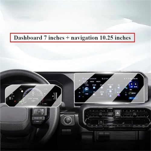 Protecteurs d'écran Toyota Land Cruiser Prado LC250 LCD 2024 - 2