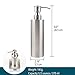 Hand Soap Dispenser, Dish Soap Dispenser, Large Capacity Stainless Liquid and Lotion Soap Dispenser for Essential Oils, Lotions, Liquid Soaps, Dishwashing, for Kitchen and Bathroom 12.5oz Soap Bottles