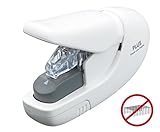 Klammerloser Hefter. Heften Sie Papier ohne Klammern zu benutzen. Dokumente direkt in einen Aktenvernichter geben, ohne Klammern entfernen zu müssen