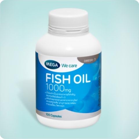 Amazon.com: Mega We Care – Aceite de Pescado 1000 mg – Omega-3, Aceite, 1 :  Salud y Hogar