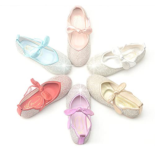 Cadidi Dinos Girls Dress Shoe Party Sparkle Flat Princess Shoes (Toddler/Little Kid) 9 M Us Toddler thumb #4