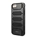 JOTO iPhone 6S / iPhone 6 4.7 Case - Premium Armor Hybrid Bumper Cover Case (Dual Layer: Flexible TPU + Hard PC) for Apple iPhone 6S 4.7"/ iPhone 6 4.7" (Black)